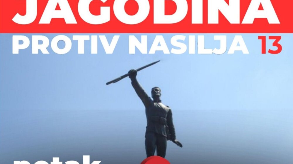 „Parizer nasilje” tema večerašnjeg protesta u Jagodini 1