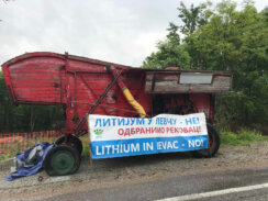 Čibukova krivina - simbol borbe protiv litijuma: Godinu dana protesta u Levču 9