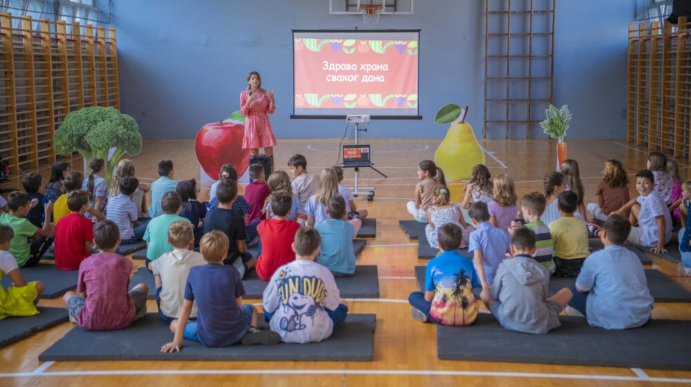 Edukacija o zdravim navikama u ishrani za 12.000 školaraca 1
