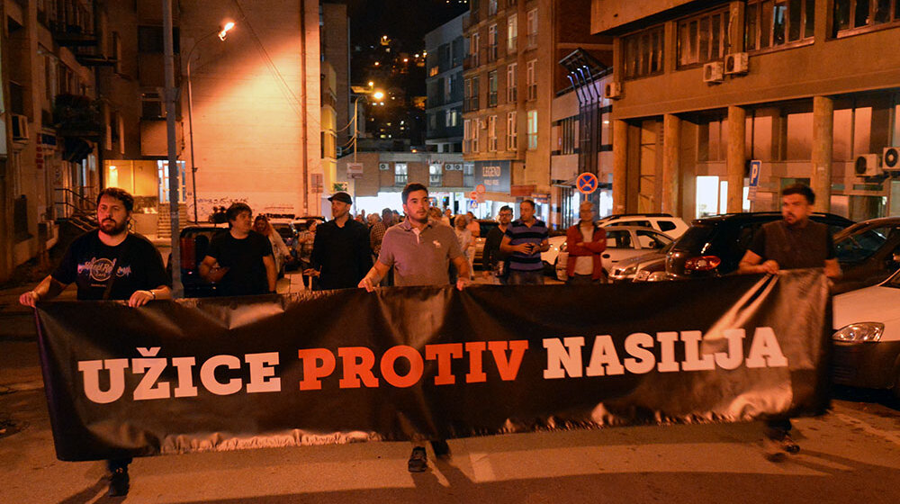 Devetnaesti protest „Užice protiv nasilja“: Naprednjačka Srbija neće još dugo 1