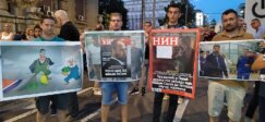 Završen protest "Srbija protiv nasilja": Na zgradu Pinka bacana jaja i toalet papir, obezbeđivalo privatno obezbeđenje (VIDEO, FOTO) 8