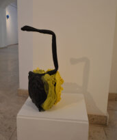 Rad Petra Sibinovića u GG Užice Foto Nenad Kovačević (4) „Reciklirane strukture“ Petra Sibinovića u Užicu: Skulpture od prerađenih plastičnih materijala (FOTO) 9