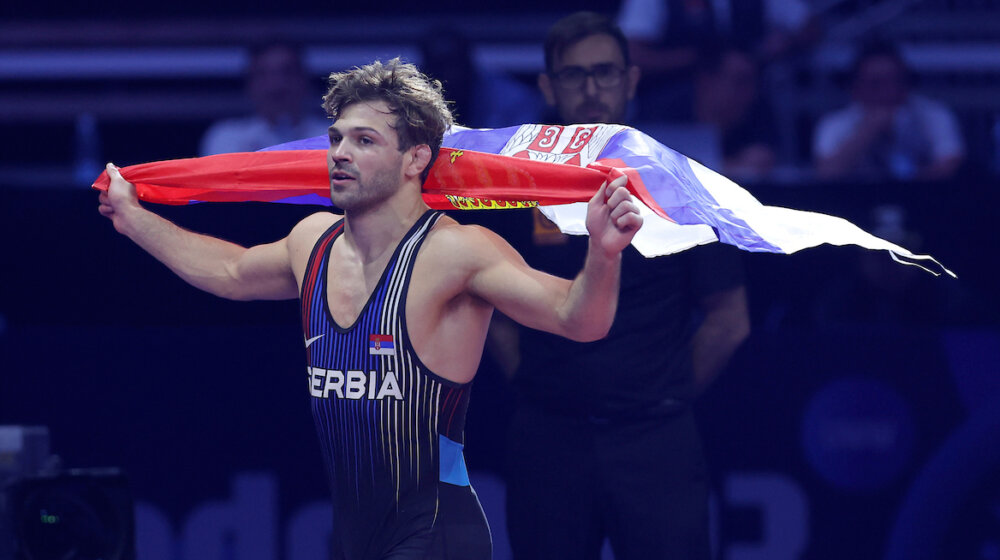 Srpski rvač Stevan Micić osvojio zlatnu medalju na Svetskom prvenstvu 1