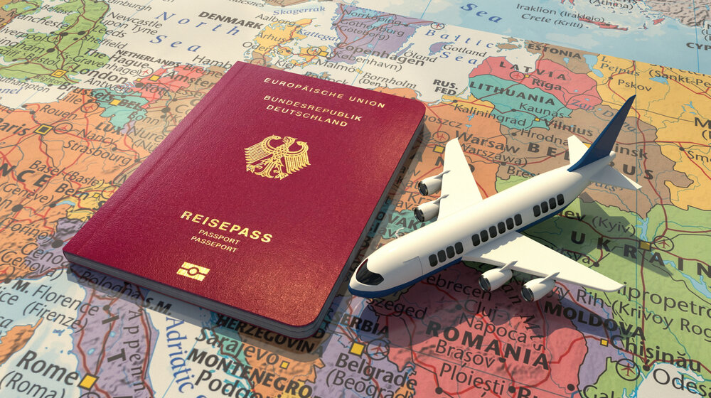nemački pasoš, putovanja