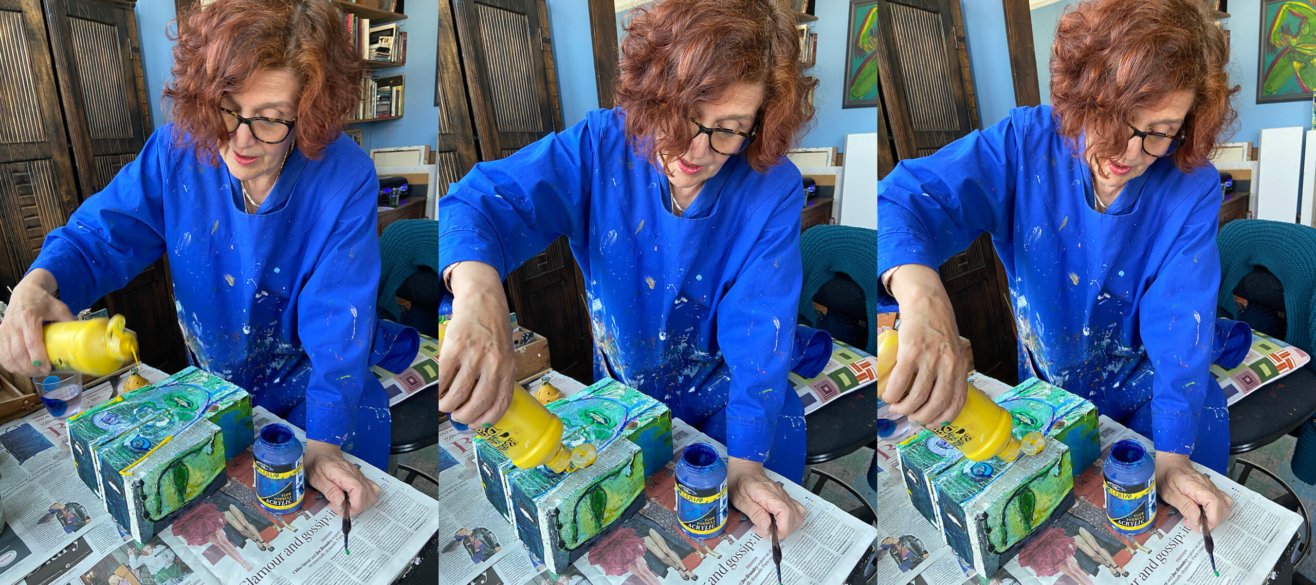 Izložba Sonje Radan: Londonske slike i skulpture o ljetu miholjskom, kao lavina sa vulkanskom snagom, bojama i mirisima 4 Izložba Sonje Radan: Londonske slike i skulpture o ljetu miholjskom, kao lavina sa vulkanskom snagom, bojama i mirisima 4