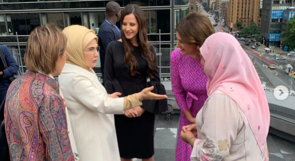 Tamara Vučić na zasedanju Generalne skupštine Ujedinjenih nacija 1