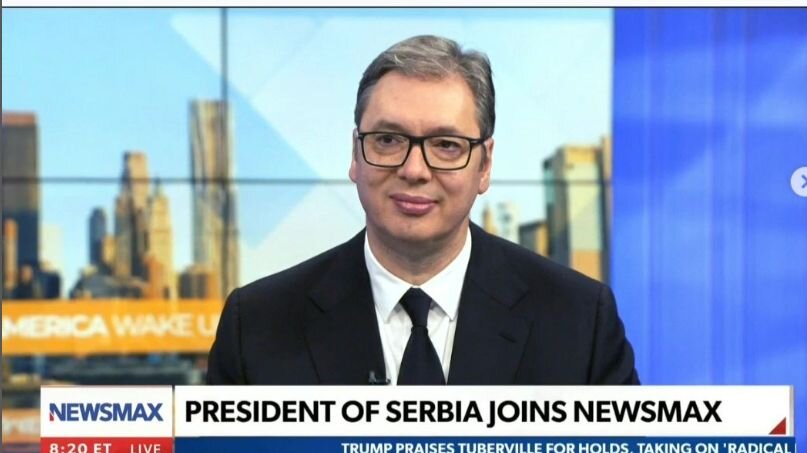 Šta je predsednik Vučić ispričao u intervjuu za američki Njuzmaks 16