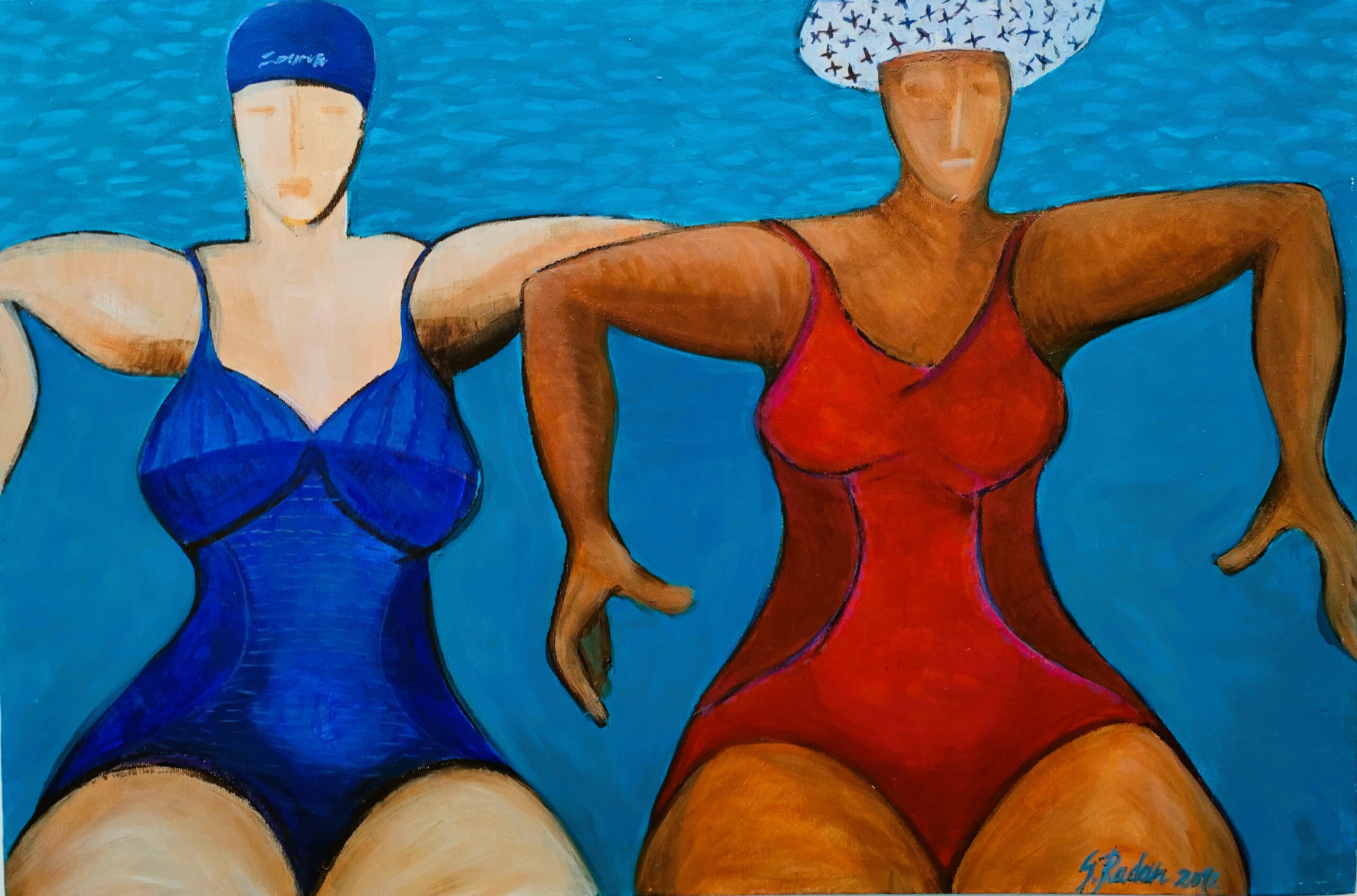 Izložba Sonje Radan: Londonske slike i skulpture o ljetu miholjskom, kao lavina sa vulkanskom snagom, bojama i mirisima 3 Izložba Sonje Radan: Londonske slike i skulpture o ljetu miholjskom, kao lavina sa vulkanskom snagom, bojama i mirisima 3