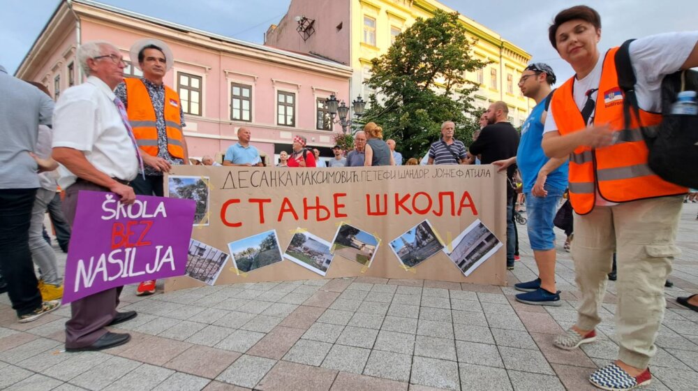 Petnaesti protest "Novi Sad protiv nasilja" posvećen Predragu Voštiniću i svim saborcima koji trpe režimsko nasilje 1