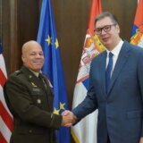 Vučić sa general-majorom Harisonom o jačanju vojne saradnje sa Amerikom 3
