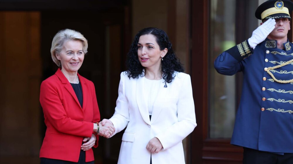 Ursula fon der Lajen se sastala sa Vjosom Osmani i Aljbinom Kurtijem 1