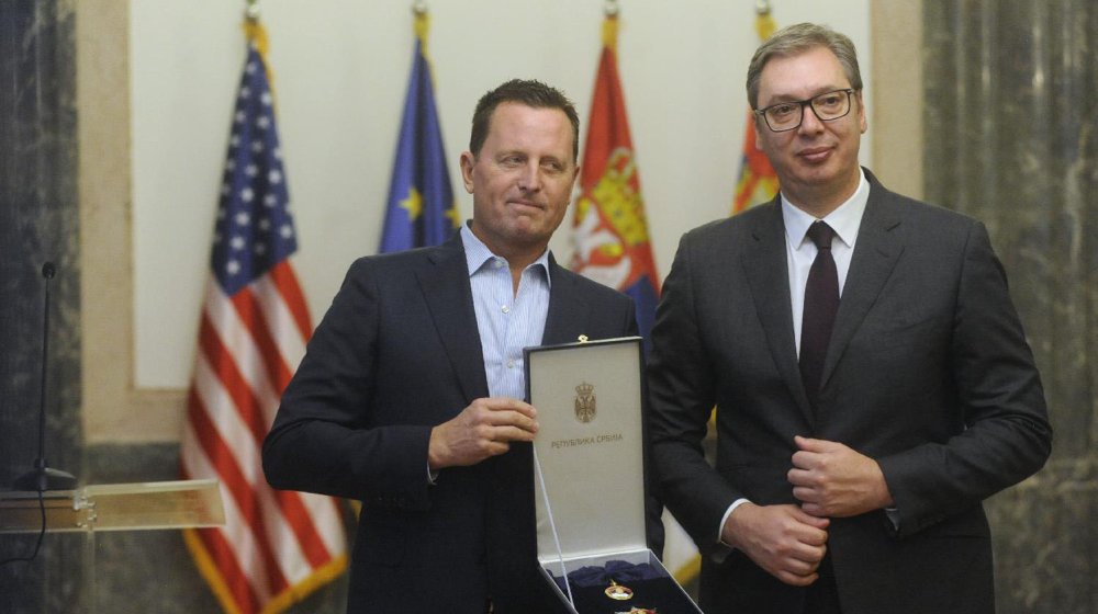 Ričard Grenel, Aleksandar Vučić