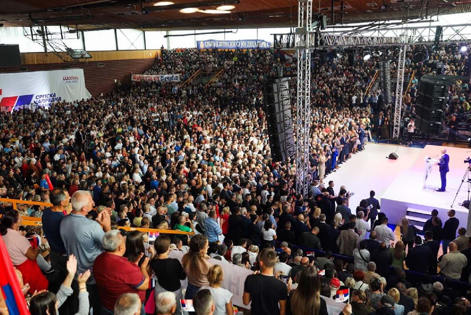 Proslava rođendana SNS-a, ili kad predsednik zabacuje udicu, pa ko se upeca 2 sns