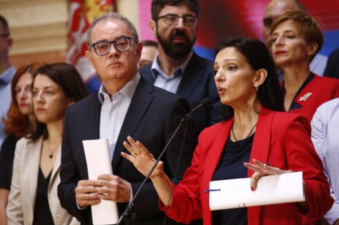 Marinika Tepić, Zoran Lutovac INTERVJU Zoran Lutovac: Još postoji šansa za opstanak koalicije SPN 1