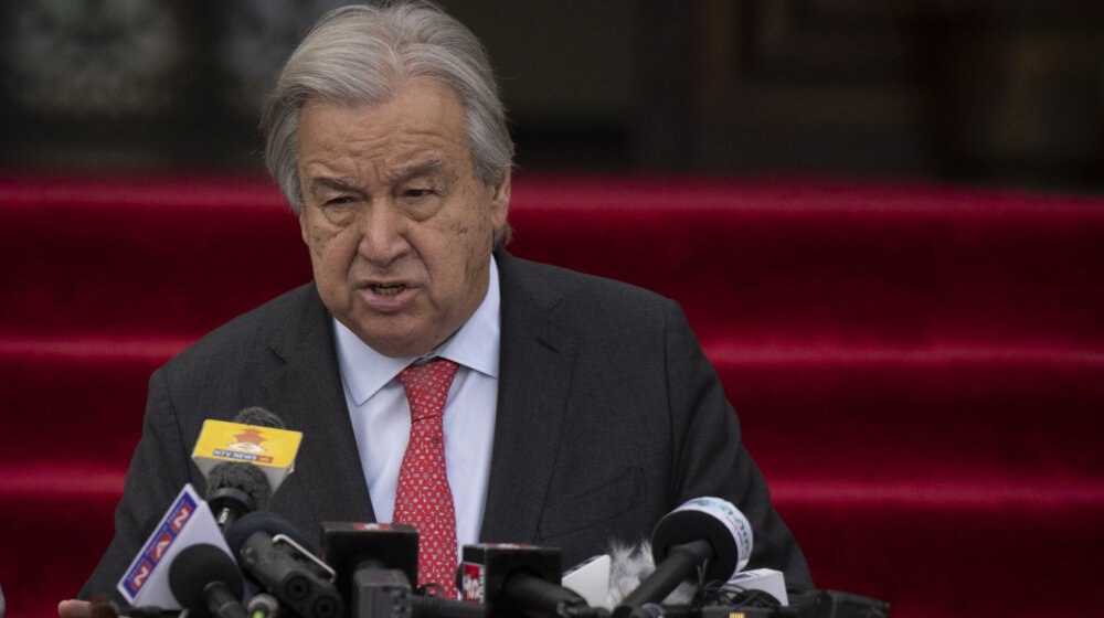 Generalni sekretar UN upozorio da je situacija u Gazi "sve očajnija" 1