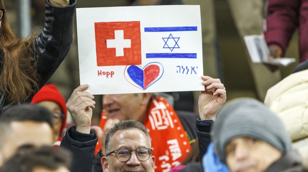 Utakmica Izrael - Švajcarska odložena za 15. novembar 1