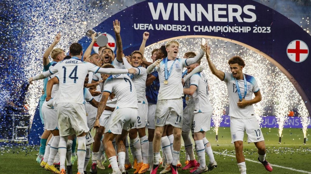 Mladi Englezi samo jednog protivnika pobedili i ubedljivije nego Srbiju: I San Marino primio devet golova, ali nije dao nijedan 1