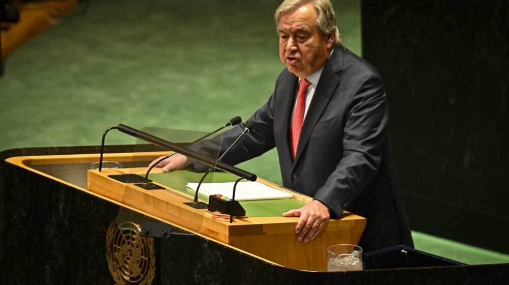 Generalni sekretar UN poziva da se prekine "začarani krug krvoprolića, mržnje i polarizacije" 1