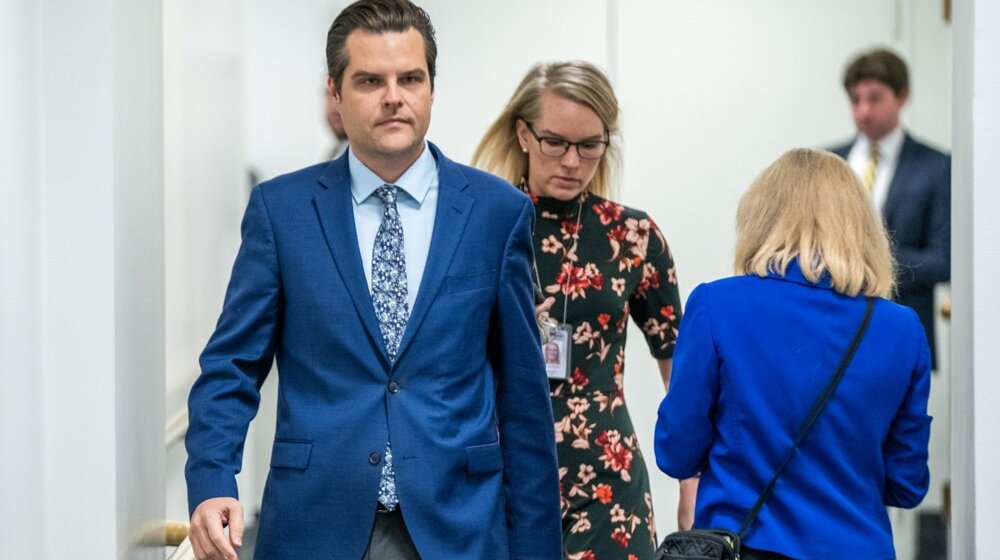 "Neumorni trampista": Ko je republikanski kongresmen Met Gejc, koji je vodio "pobunu" da se smeni predsedavajući Predstavničkog doma Kongresa SAD? 1