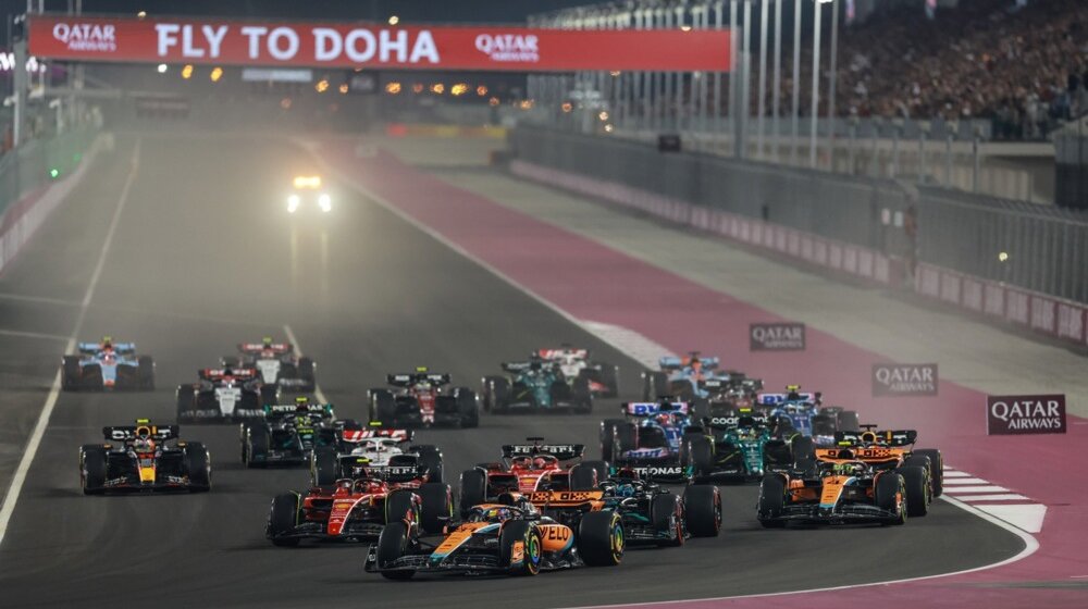 Pjastri na pol poziciji za sprint trku u Kataru 1