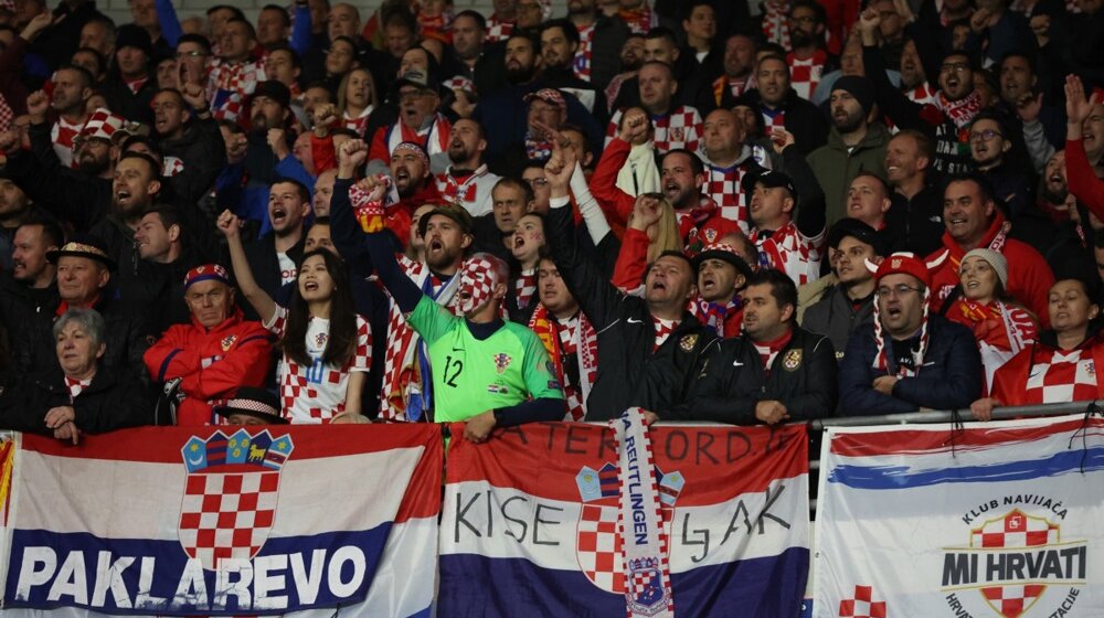 Uhapšena još tri navijača zbog pevanja ustaške pesme na utakmici Hrvatske i Turske 1