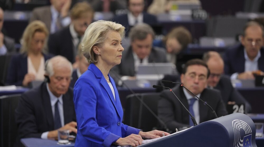 Nezadovoljstvo unutar EU zbog stavova Fon der Lajen oko rata na Bliskom istoku: U podne protest podrške Palestincima na Trgu Šuman u Briselu 1