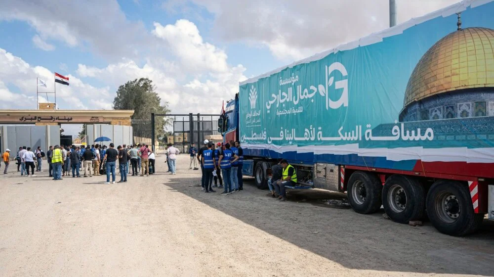 Dogovoren prolaz prvih 20 kamiona humanitarne pomoći za Gazu 1