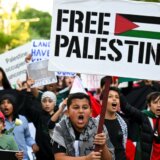 "Prekinite vatru!": Protesti podrške širom sveta u znak solidarnosti s Palestincima u Pojasu Gaze 8
