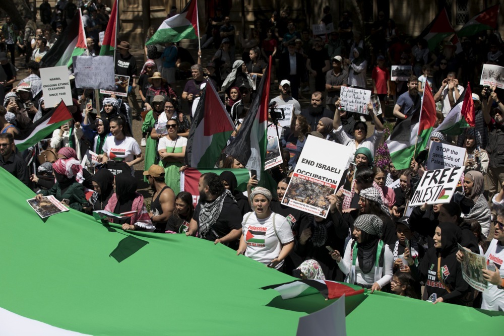 Prekinite vatru!: Protesti podrške širom sveta u znak solidarnosti s Palestincima u Pojasu Gaze 4