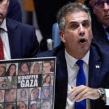 Šef diplomatije Izraela Eli Koen na sednici Saveta bezbednosti pustio navodni snimak "hamasovca" 8