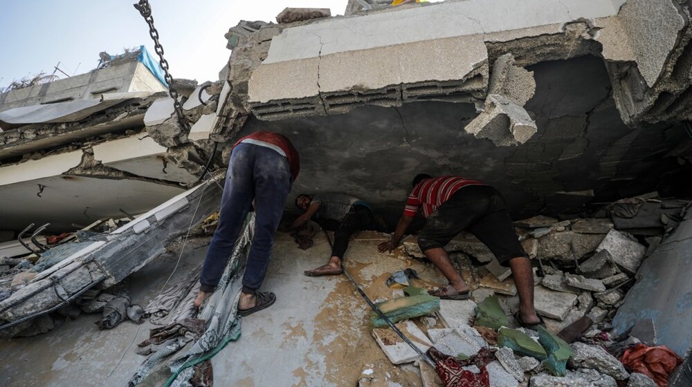 Video operacije spašavanja nakon smrtonosnog izraelskog napada u Kan Junisu 1