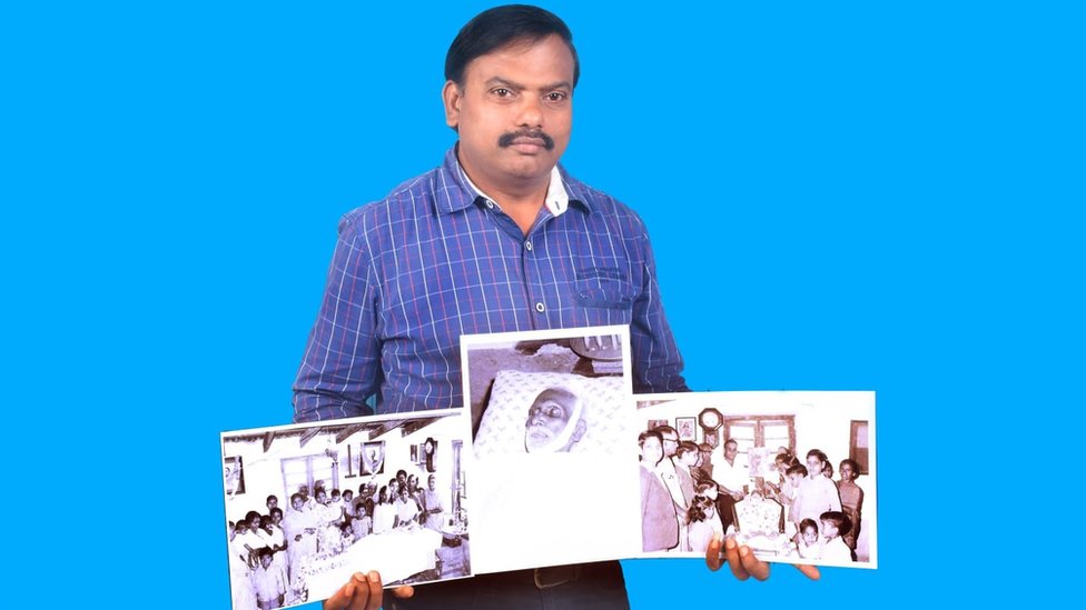 Posmrtni fotografi: „Moj posao je bio da na fotografijama mrtvi izgledaju dobro“ 7 Ričard pokazuje fotografije predaka