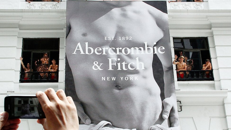 Aberkrombi i Fič je bio poznat po provokativnom marketingu sa polugolim muškim modelima