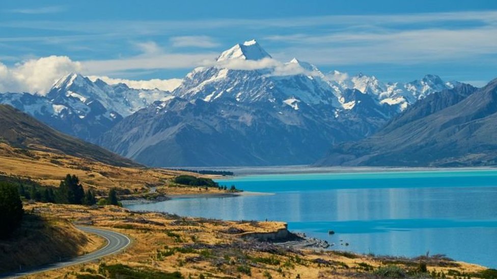 Planina Kuk, najviši vrh na Novom Zelandu, takođe je kontinentalni najviši vrh Zelandije