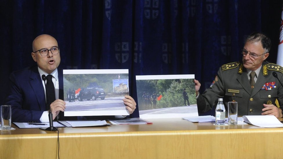 Sukobi na Kosovu: Srbija smanjila broj trupa blizu Kosova, nisu joj potrebni „ratovi i sukobi sa NATO", kaže Vučić za CNN 1 Beograd, 2. oktobar 2023.