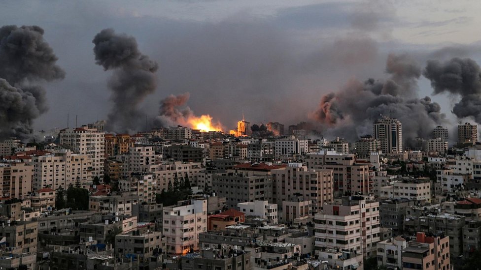 Gaza, vazdušni napadi na Gazu
