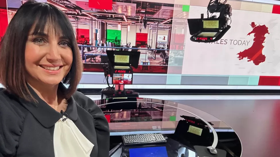 BBC novinarka Lusi Oven na poslu