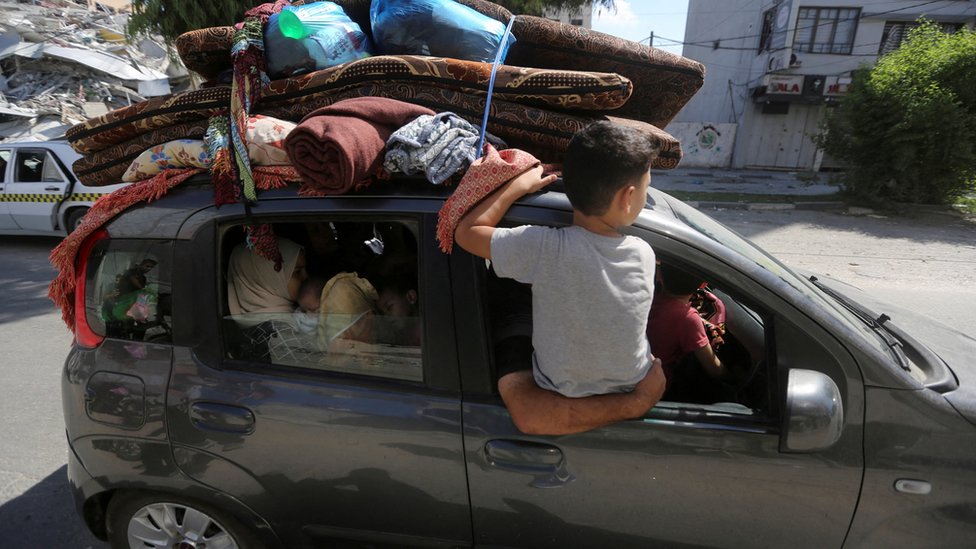 Gaza, Palestinci napuštaju Gazu