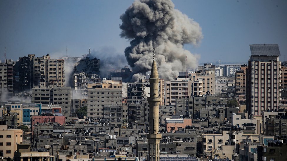 Gaza, vazdušni napadi na Gazu
