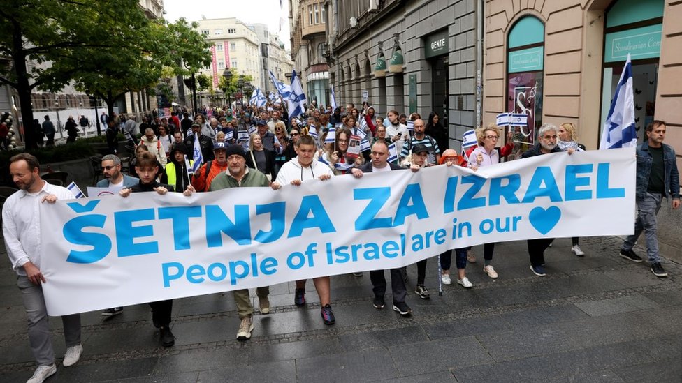 Izrael, podrška Izraelu u Beogradu
