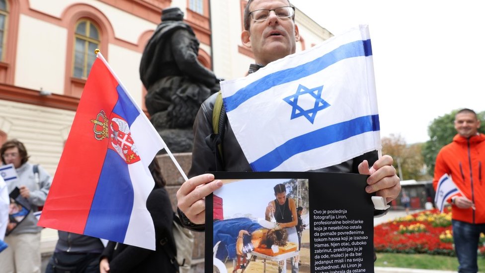 Izrael, podrška Izraelu u Beogradu