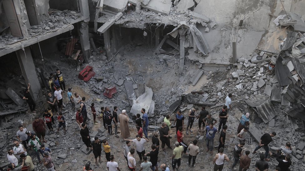 Izrael i Palestinci: Izrael pogodio stotine lokacija Hamasa, britanski premijer stiže u Izrael 1 Kan Junis