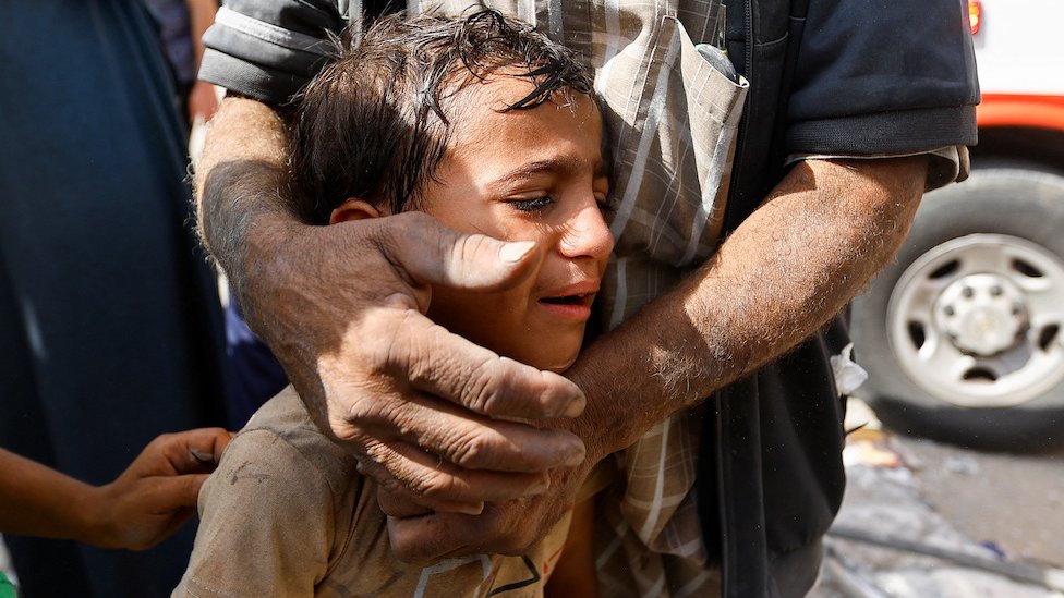 dečak u Gazi