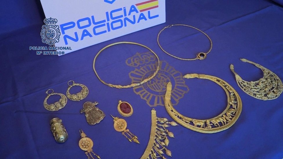 Ukrajinski ukraden nakit pronađen u Španiji