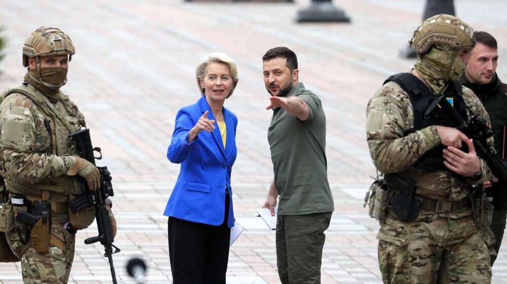 "Rusija nastavlja da udare na energetsku infrastrukturu": Ursula fon der Lajen u Kijevu 1