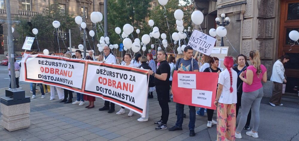 Zdravstveni radnici Instituta za reumatologiju najavili štrajk od 26. oktobra (VIDEO) 1