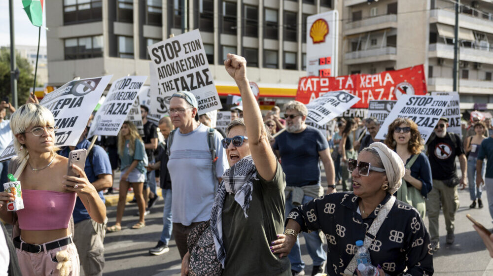 U Atini skup za prekid vatre u Gazi 1