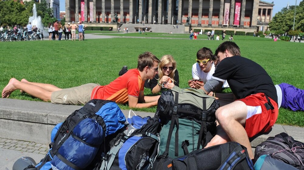 mladi i putovanja, bekpekeri u berlinu