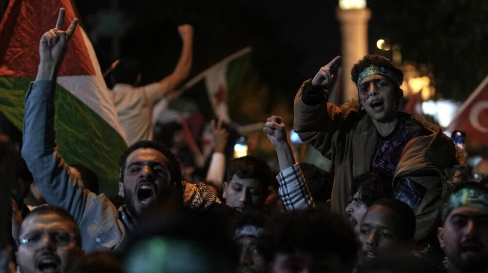 propalestinski protesti u istanbulu