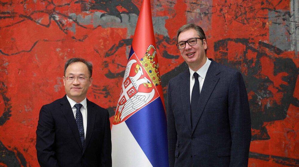 Vučić primio akreditivna pisma novog ambasadora Kine 1